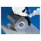 Pferd 4"  Dia.  x 4" wide drum brush - .008"crimped stainless steel wire, 3/4" Sq. drive 81331 - alternate 2